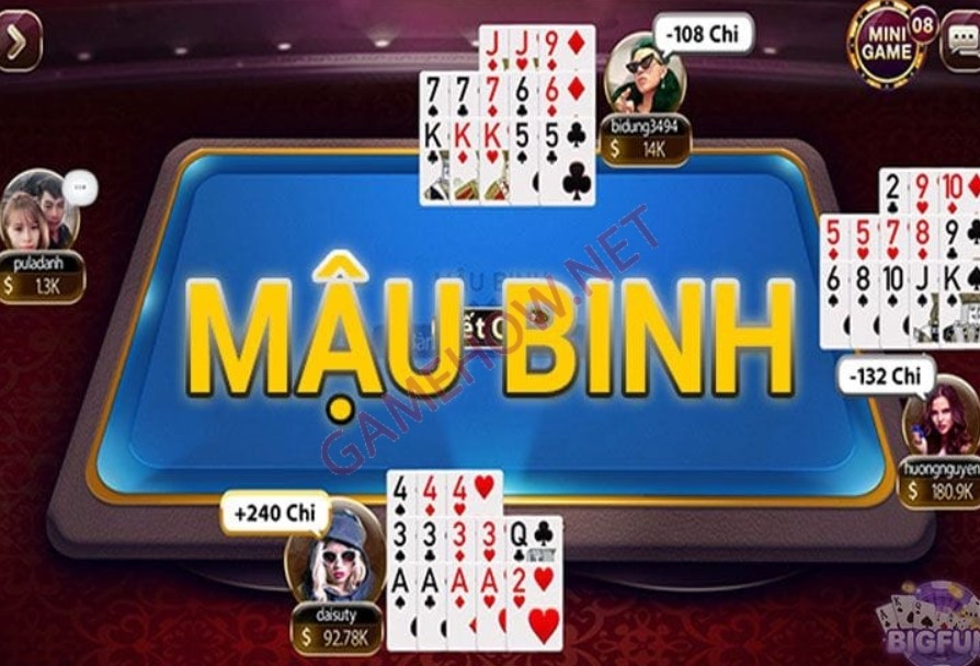 GIới thiệu về game bài mậu binh